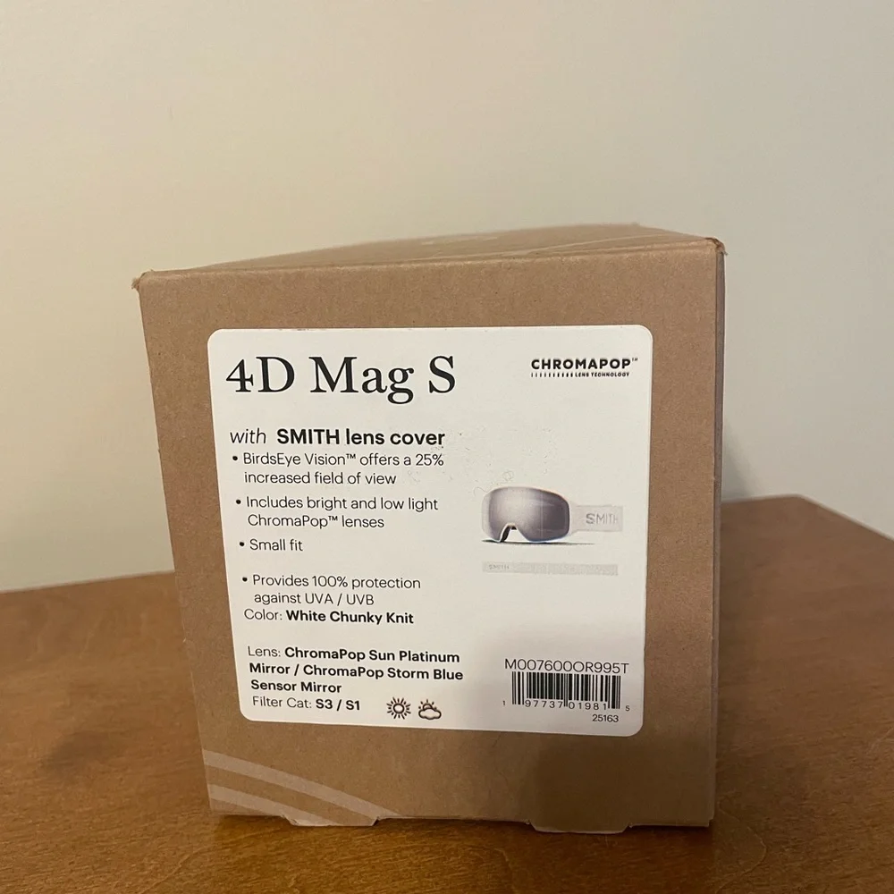 SMITH 4D Mag S Goggles with ChromaPop Lens - Picture 4 of 5